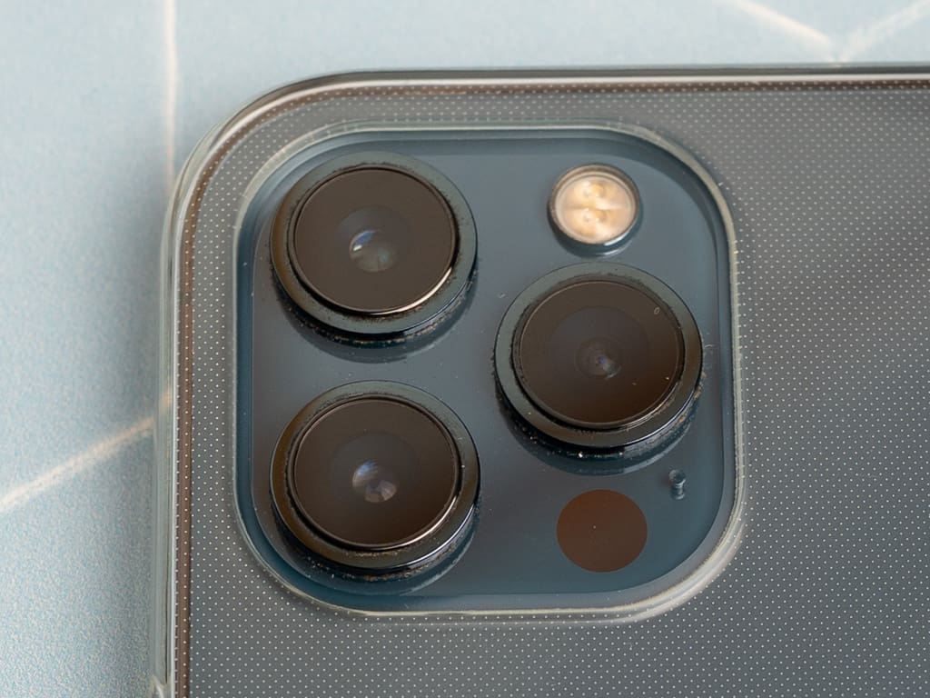 TRANSPARENT - Gumový obal pro iPhone 12 Pro Max 4